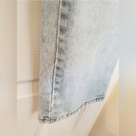 💪VINTAGE BRITCHES GREAT OUTDOORS BLUE JEANS MEN'S SIZE 31 x 31 FADED DISTRESSED - Picture 7 of 12